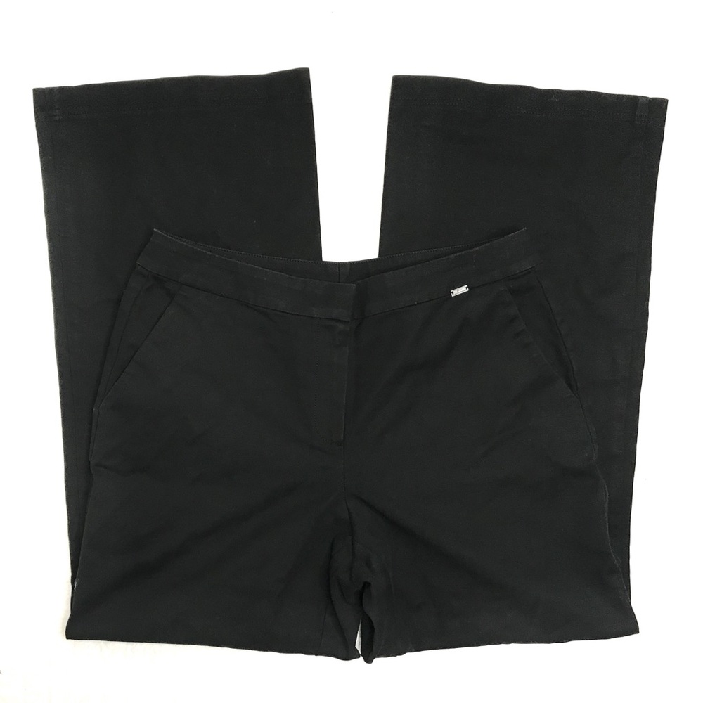 St John Black Straight Leg Trouser Pants